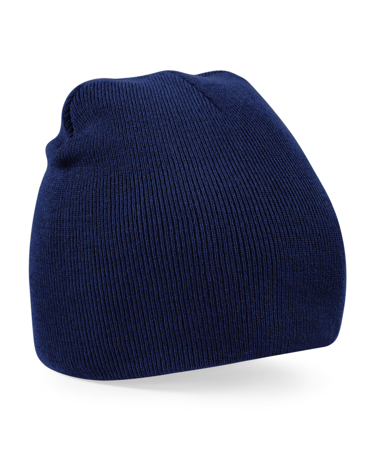 Two-tone pull-on beanie in one size with a stylish and comfortable fit for all-day wear