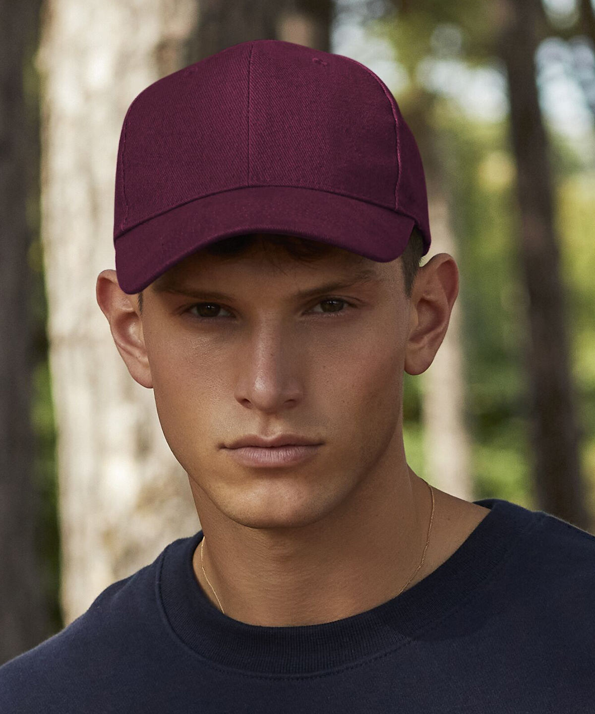 Pro-style heavy brushed cotton cap - One size fits all, classic and durable design