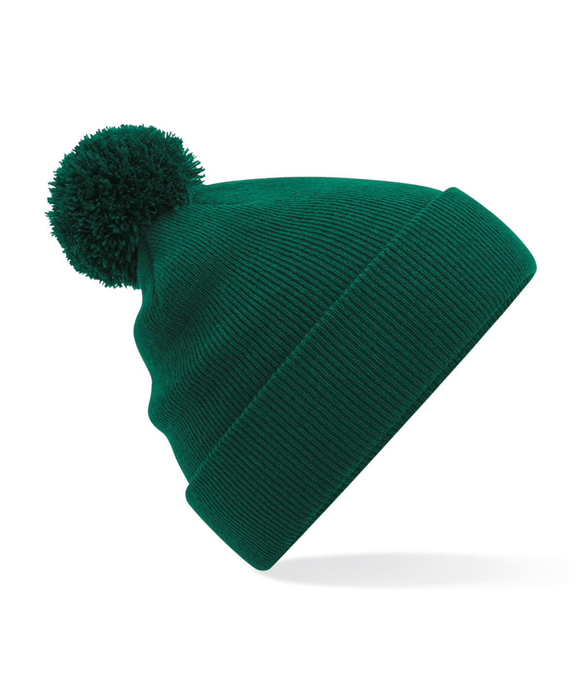 Original Pom Pom Beanie - One Size Classic Knit Hat with Soft Pom Pom Detail