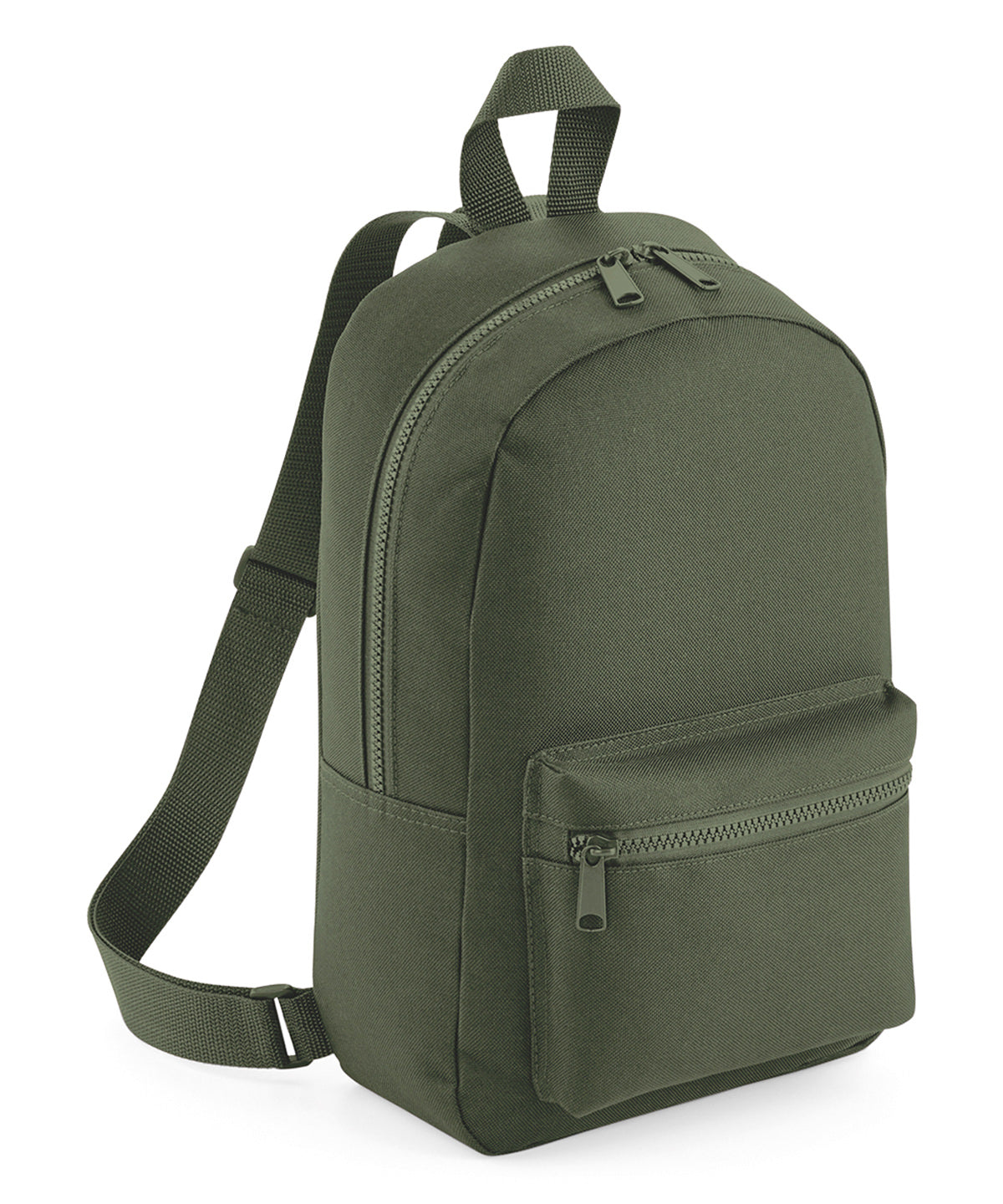 Mini essential fashion backpack - One size - Olive Green