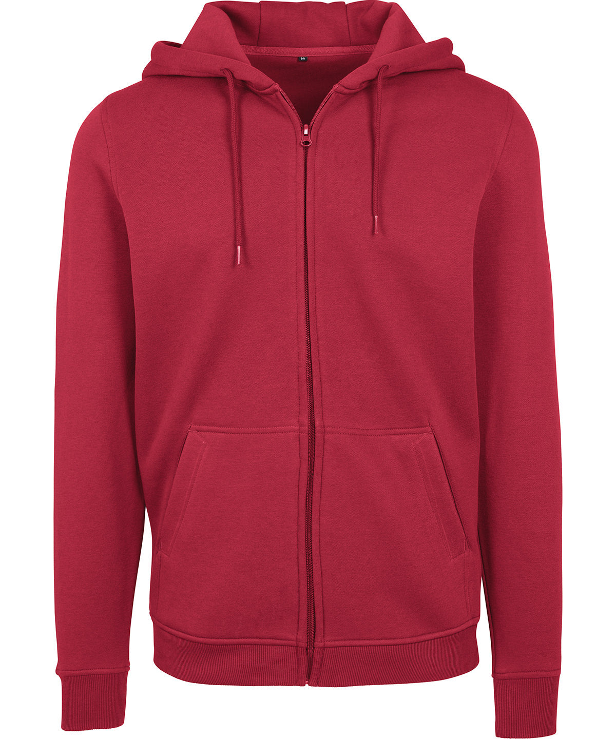 Heavy zip hoodie - 4XL - Burgundy
