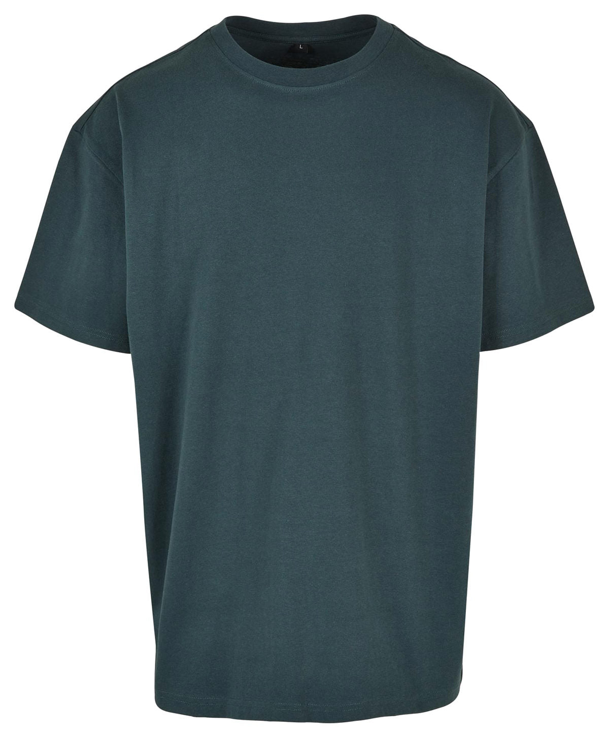 Heavy oversized tee - S - Bottle Green