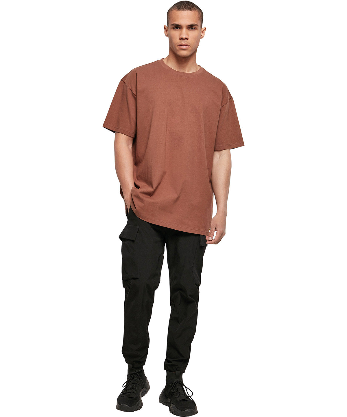Heavy oversized tee - XS - Amber