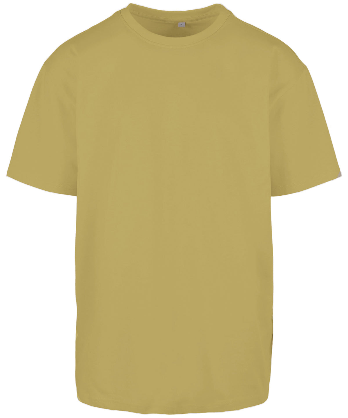 Heavy oversized tee - L - Pale Moss