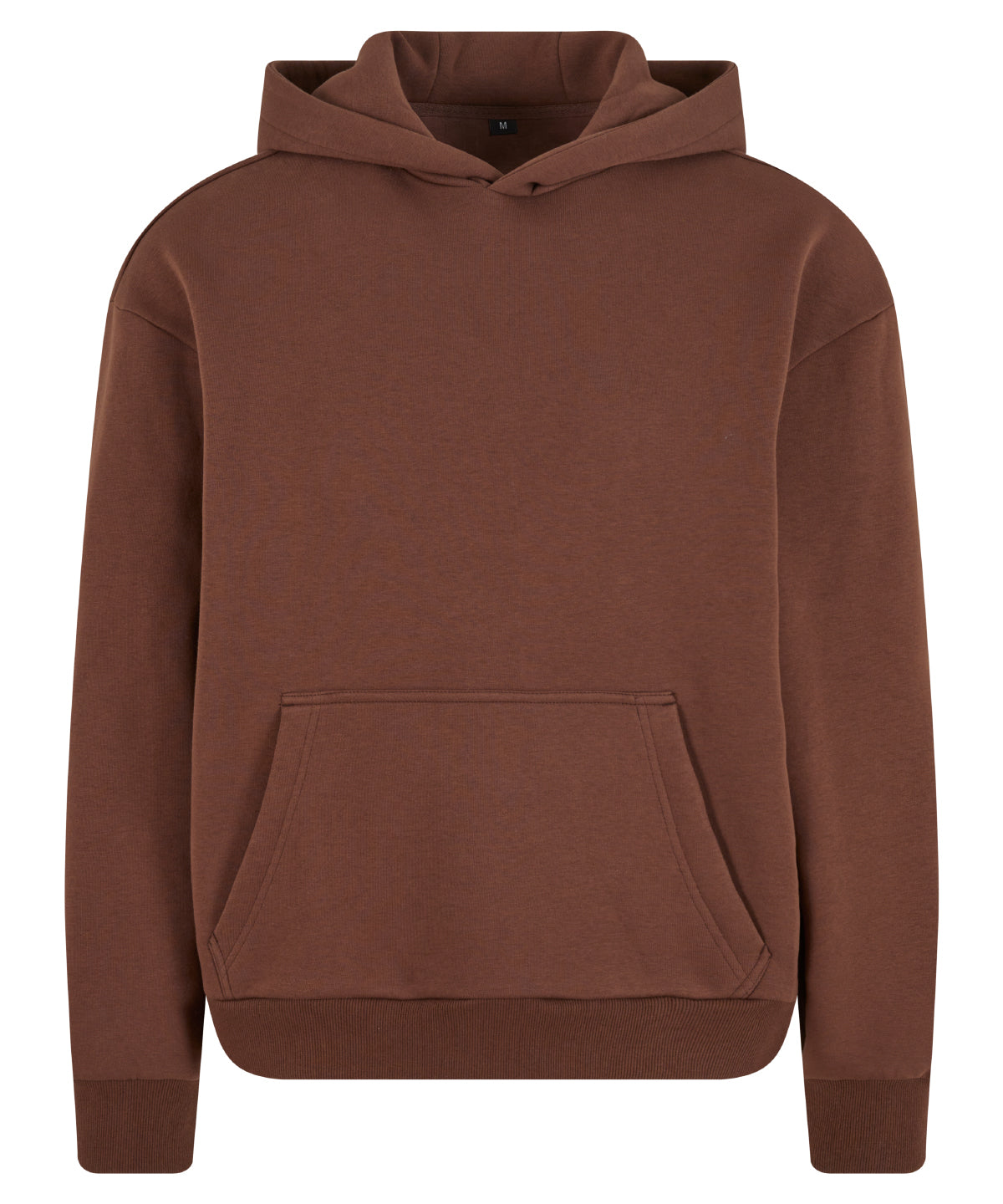 Fluffy hoodie - L - Chocolate Brown
