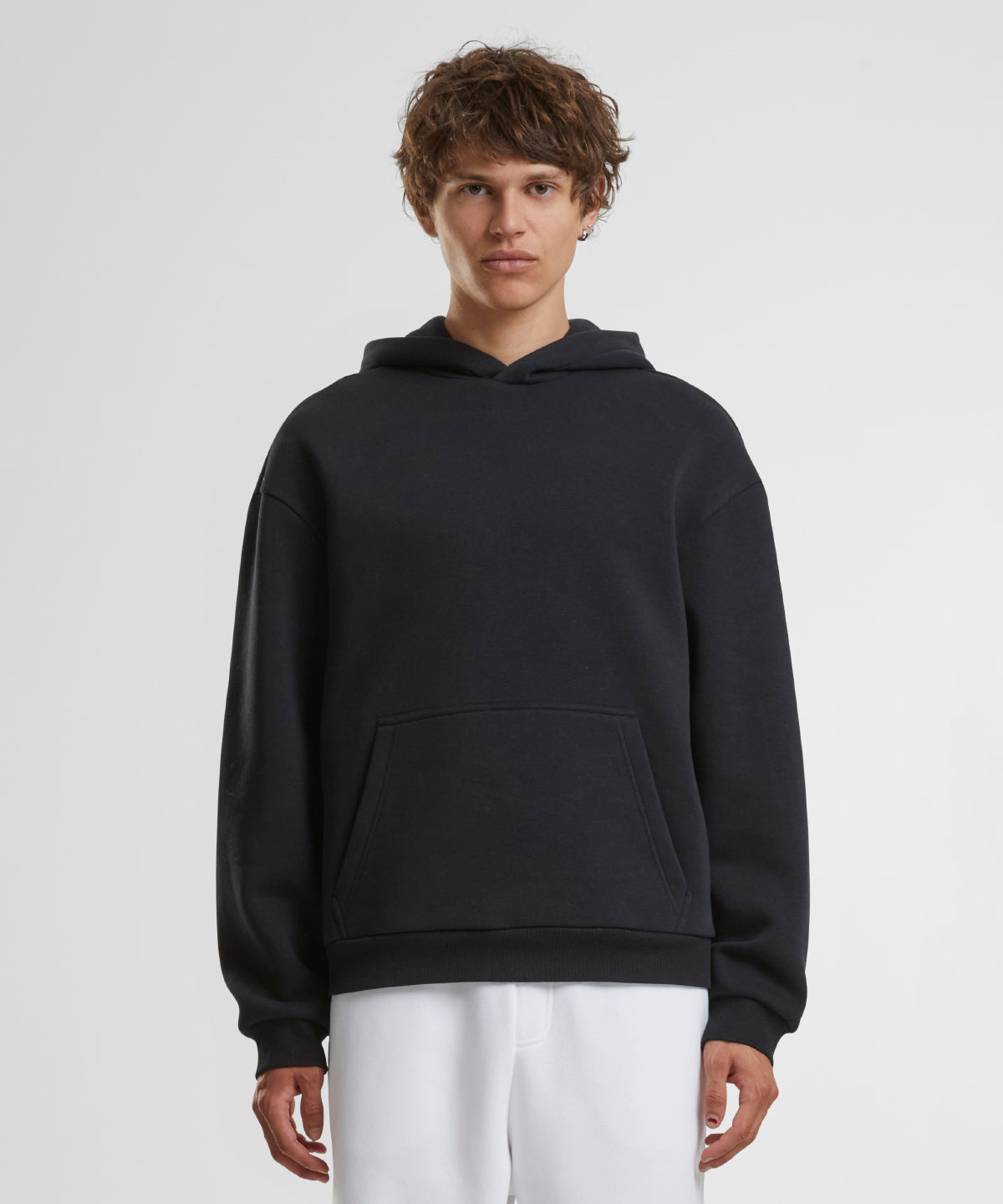 Fluffy hoodie - 4XL - White