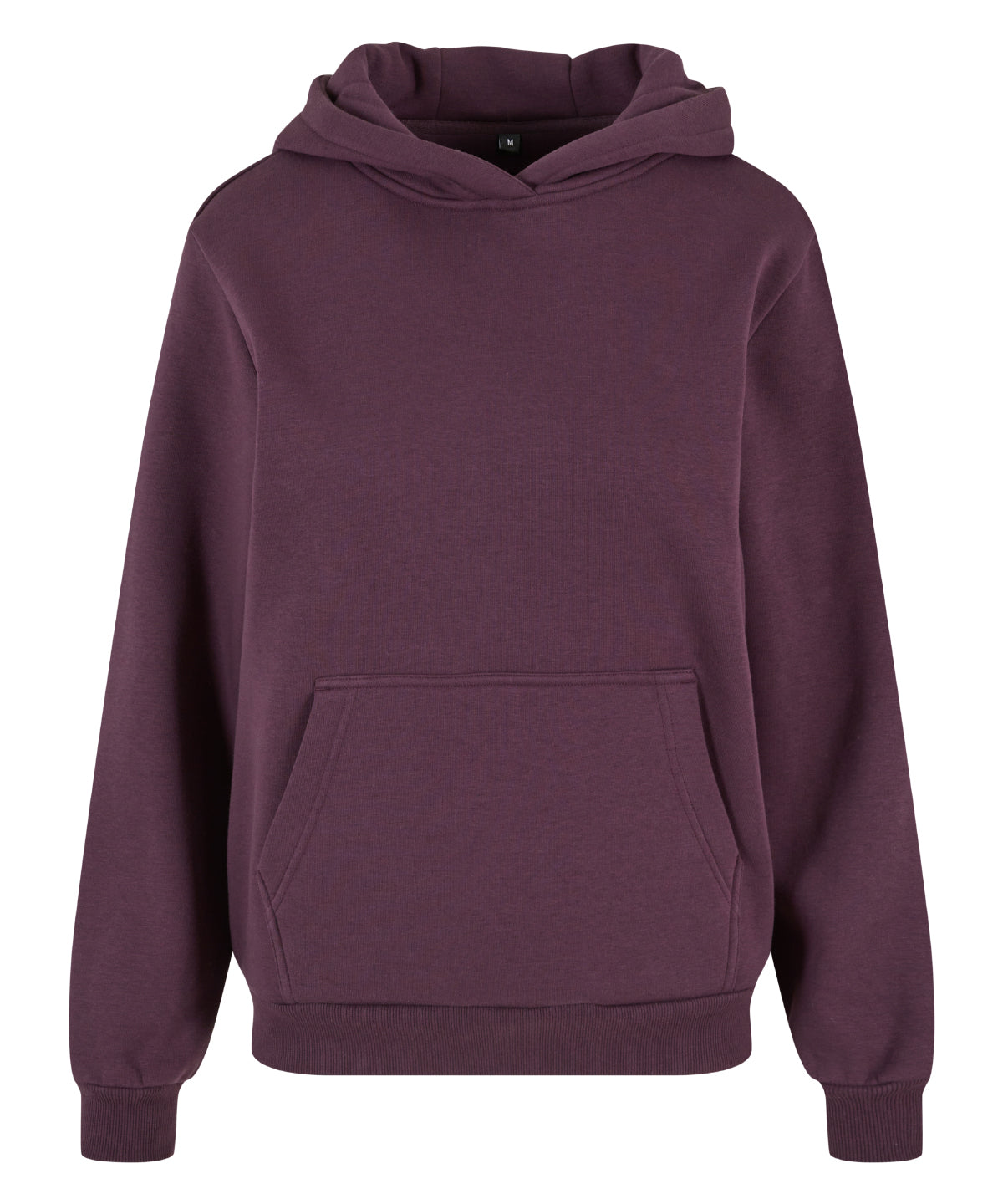 Women’s fluffy hoodie - M - Plum Purple