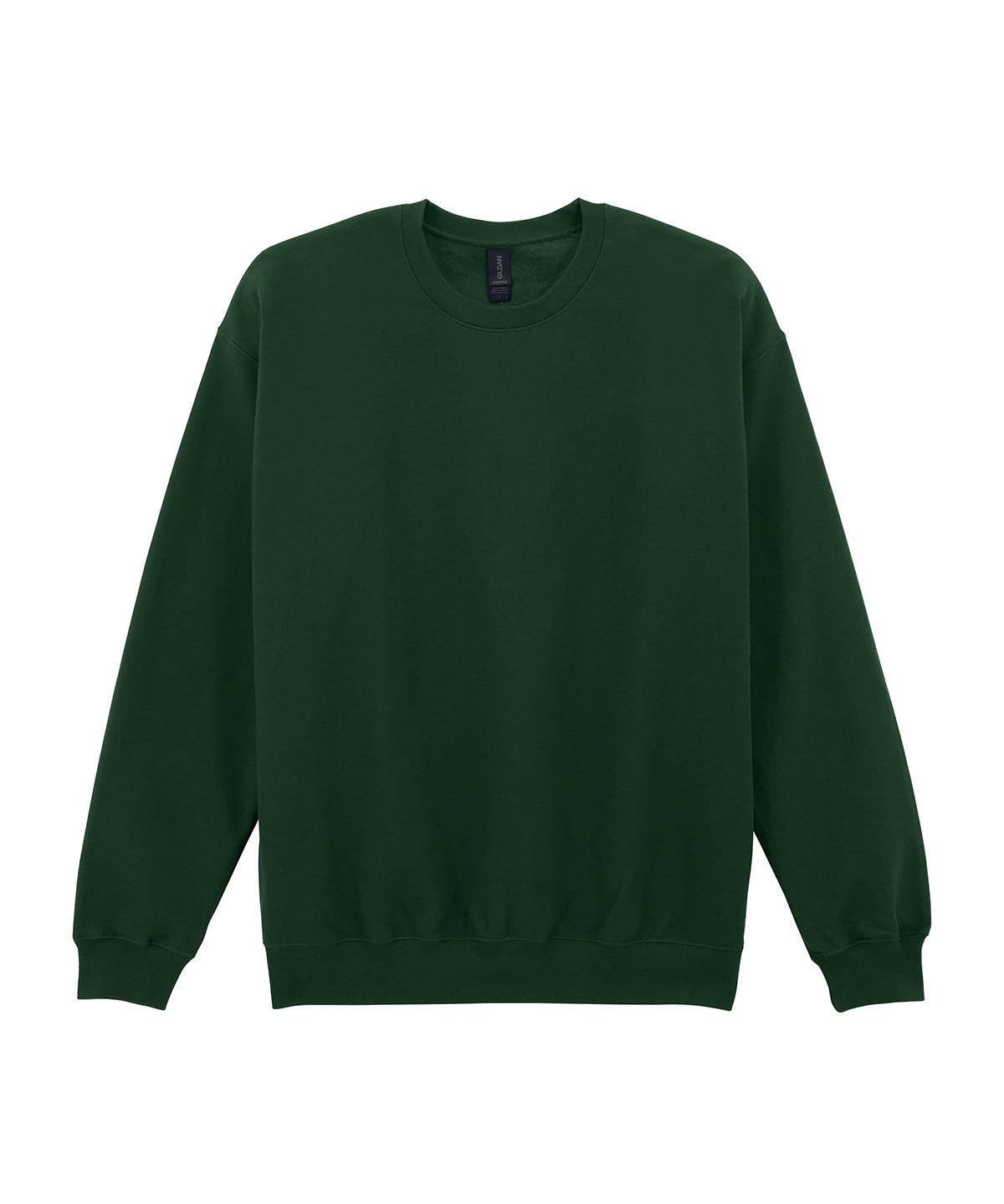 Softstyle™ midweight fleece adult crew neck - S - Forest Green