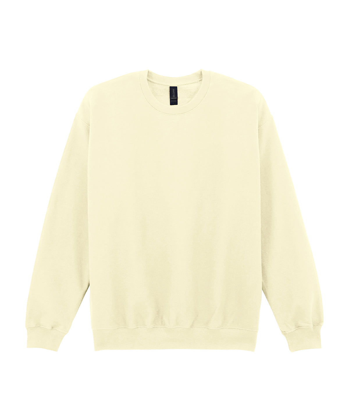 Softstyle™ midweight fleece adult crew neck - L - Off White