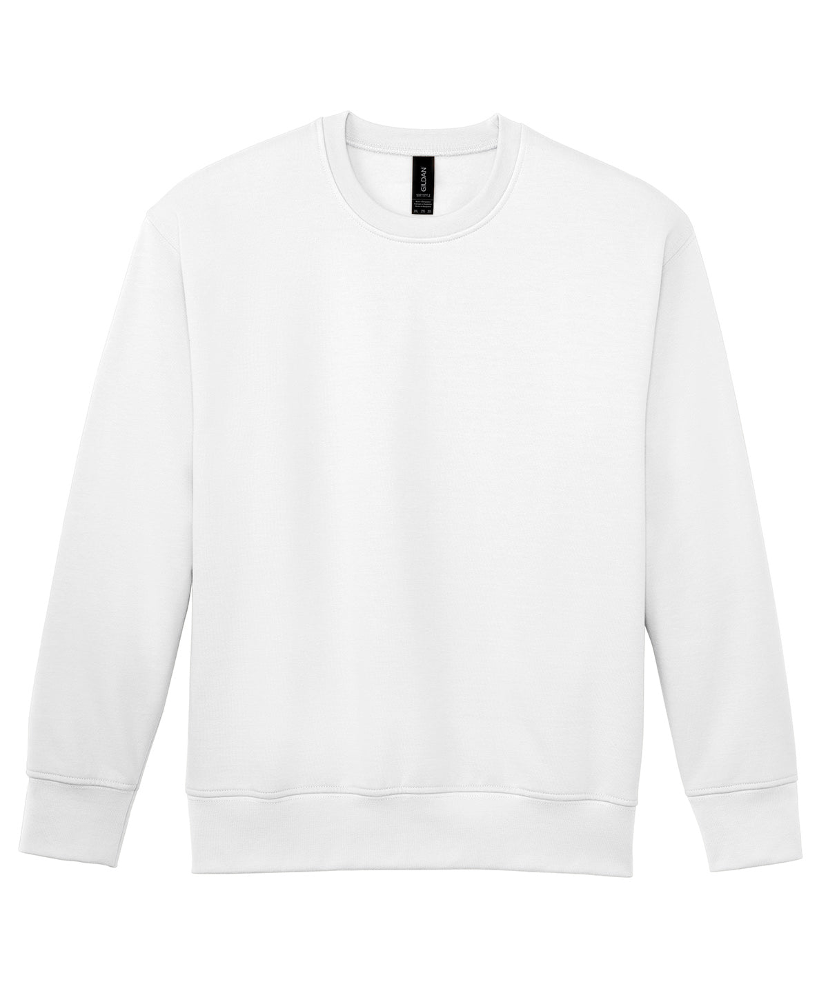 Softstyle™ midweight fleece adult crew neck - L - White