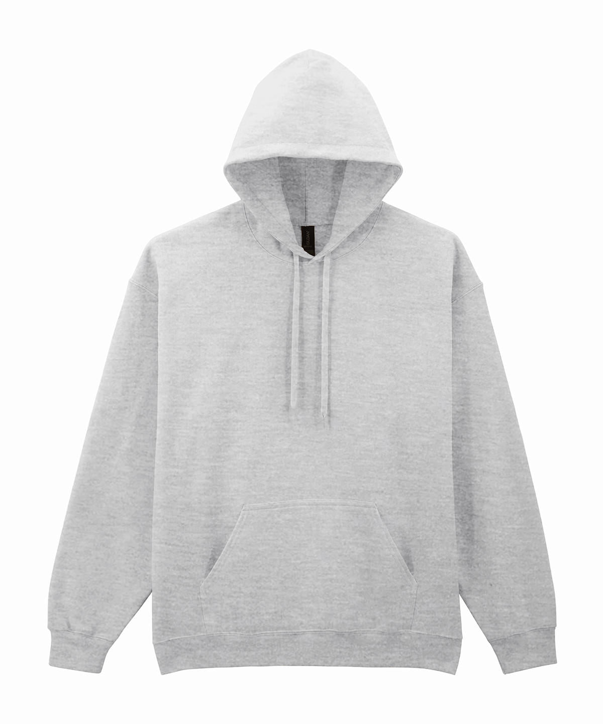 Softstyle™ midweight fleece adult hoodie - L - Ash Grey*