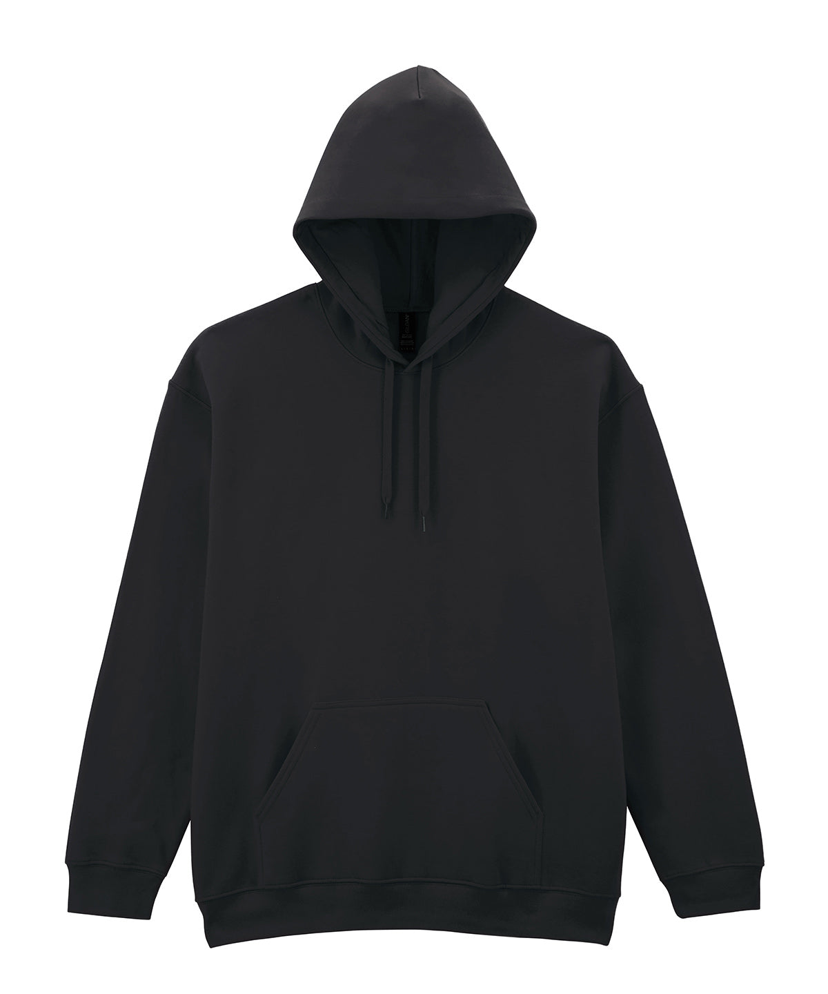 Softstyle™ midweight fleece adult hoodie - XL - Black*