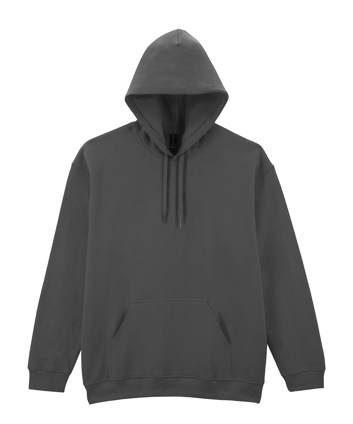 Softstyle™ midweight fleece adult hoodie - L - Charcoal