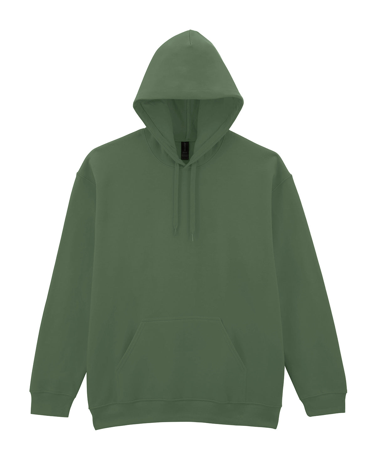 Softstyle™ midweight fleece adult hoodie - L - Military Green