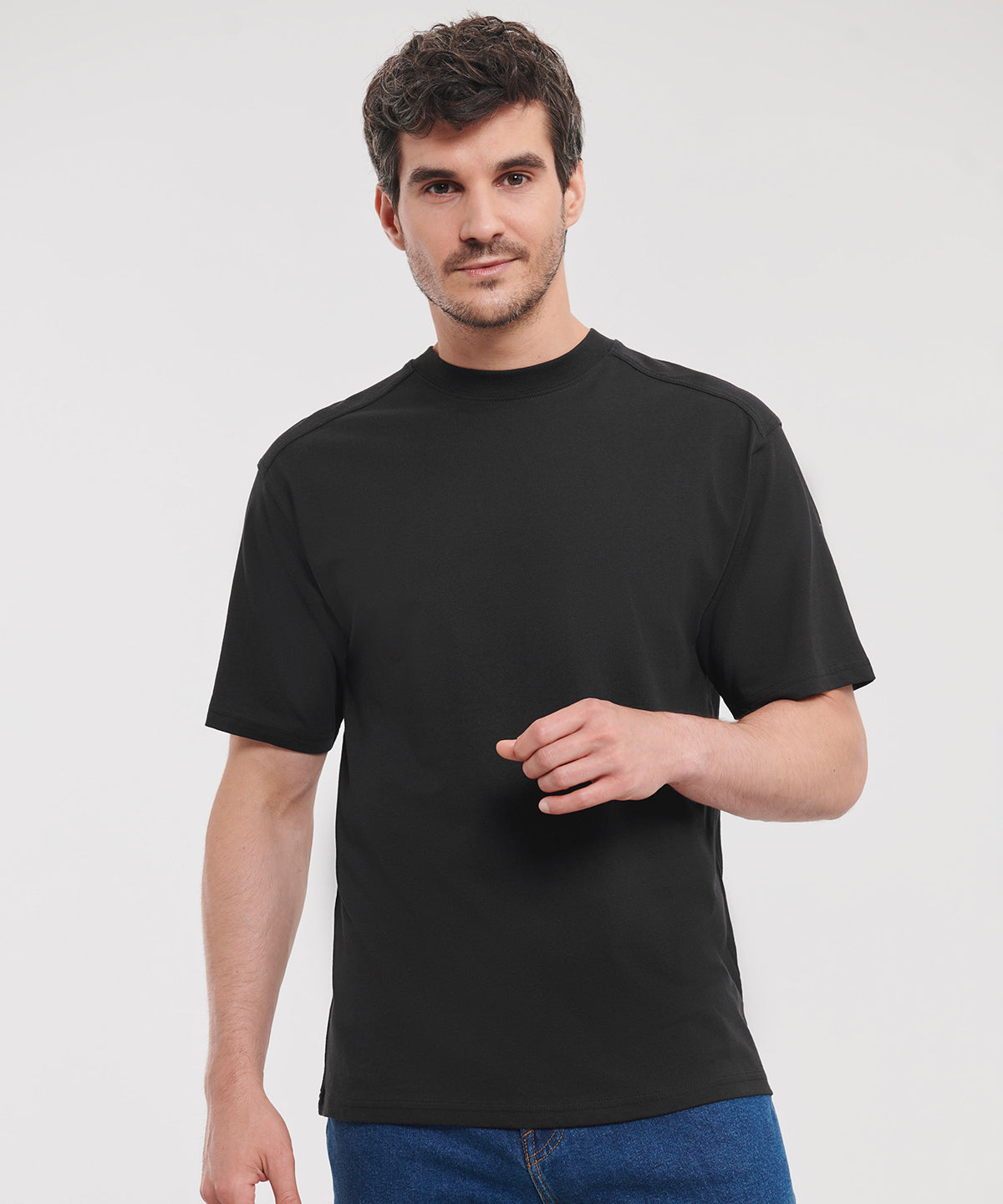 Workwear t-shirt available in multiple sizes and colors for durable everyday use