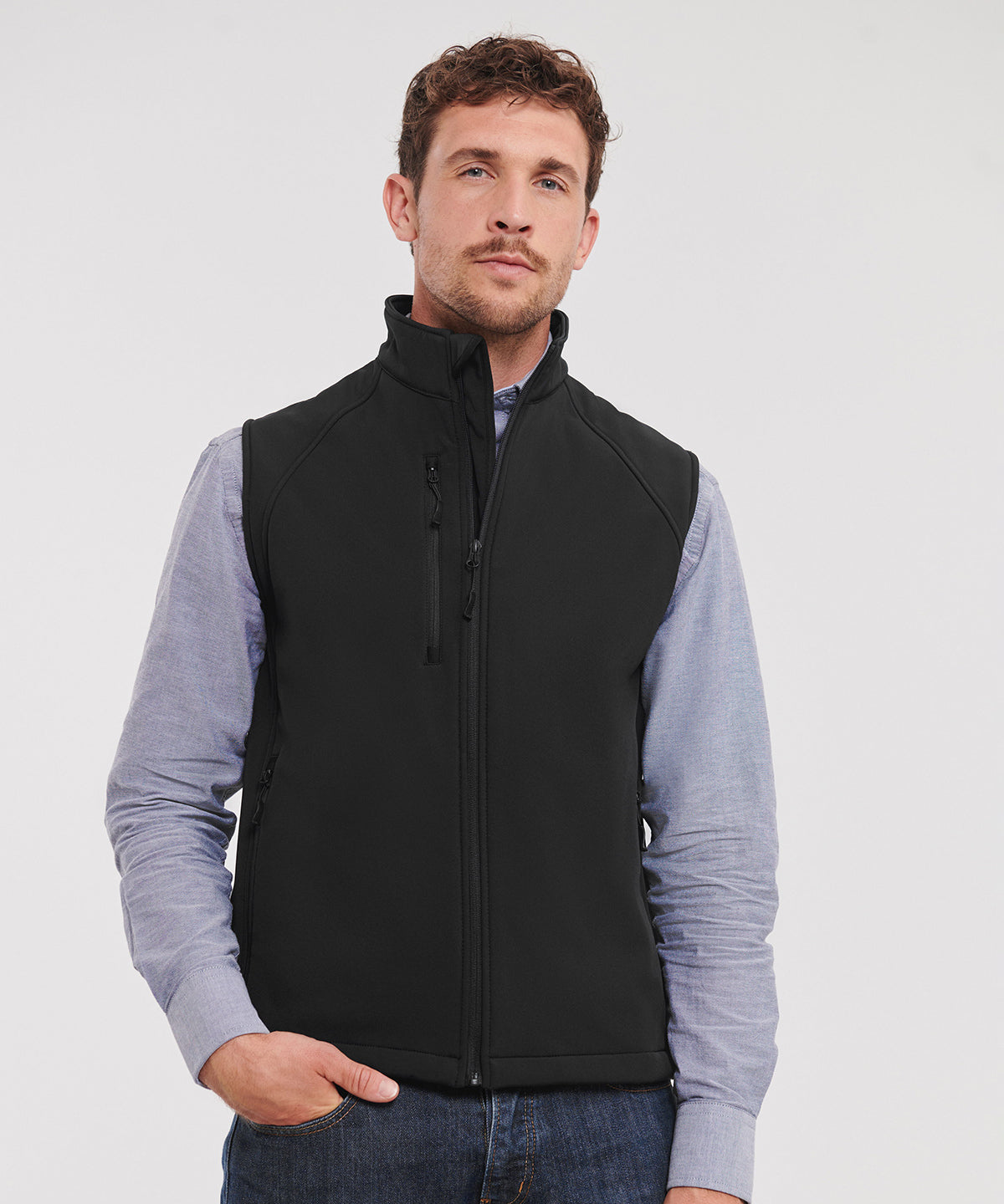 Softshell Gilet in Premium Performance Fabric for Outdoor and Everyday Wear