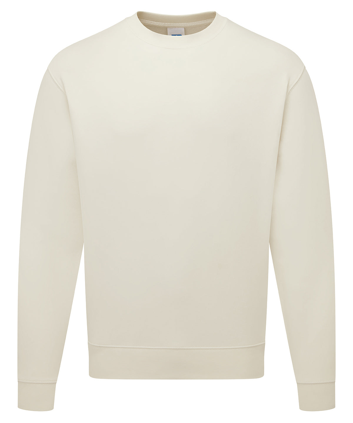 Set-in sleeve sweatshirt - L - Natural