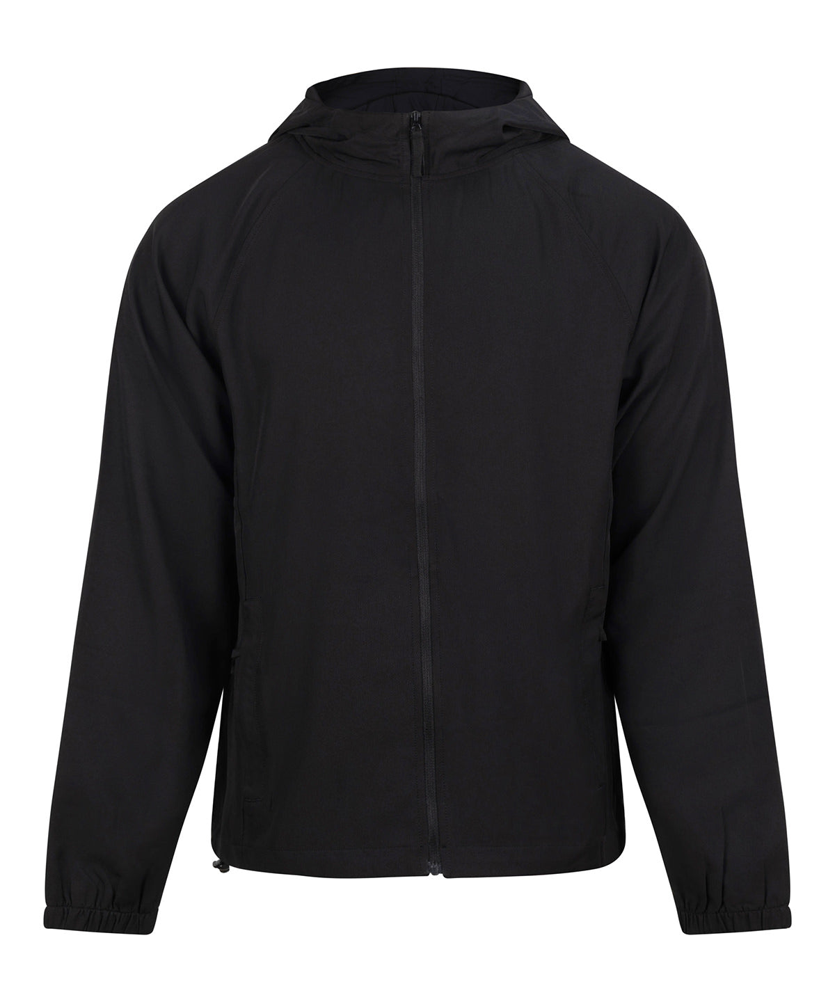 Active Track Jacket in Jet Black for All Sizes
