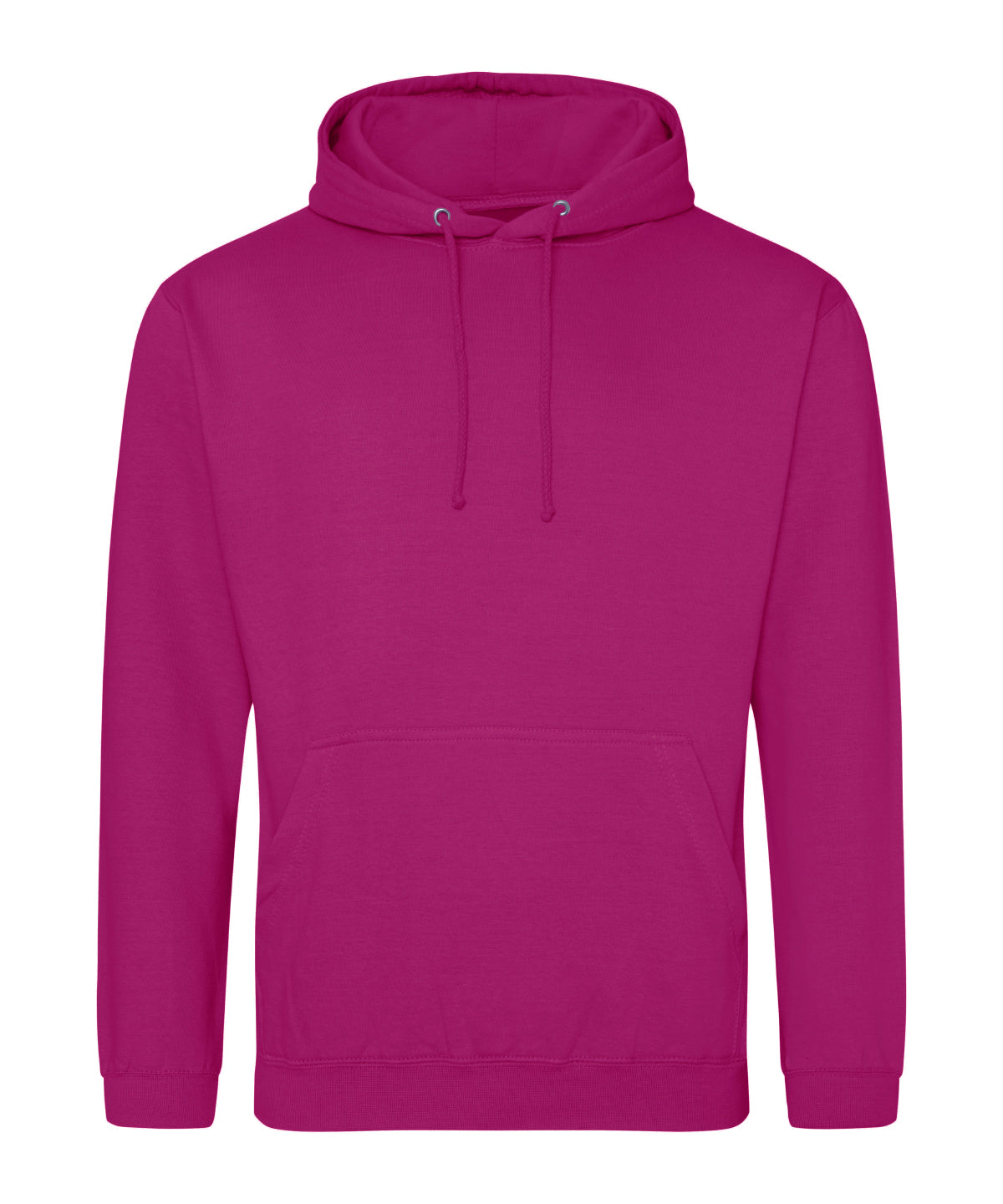 College hoodie - M - Festival Fuchsia