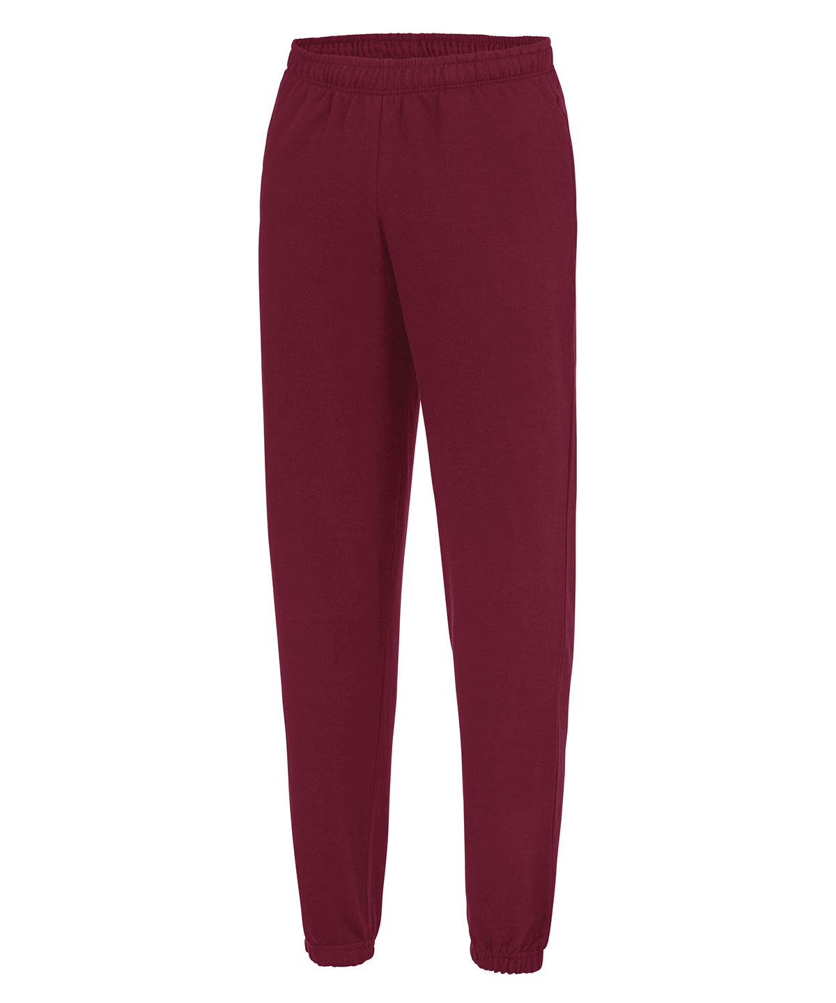 College cuffed sweatpants - S - Burgundy