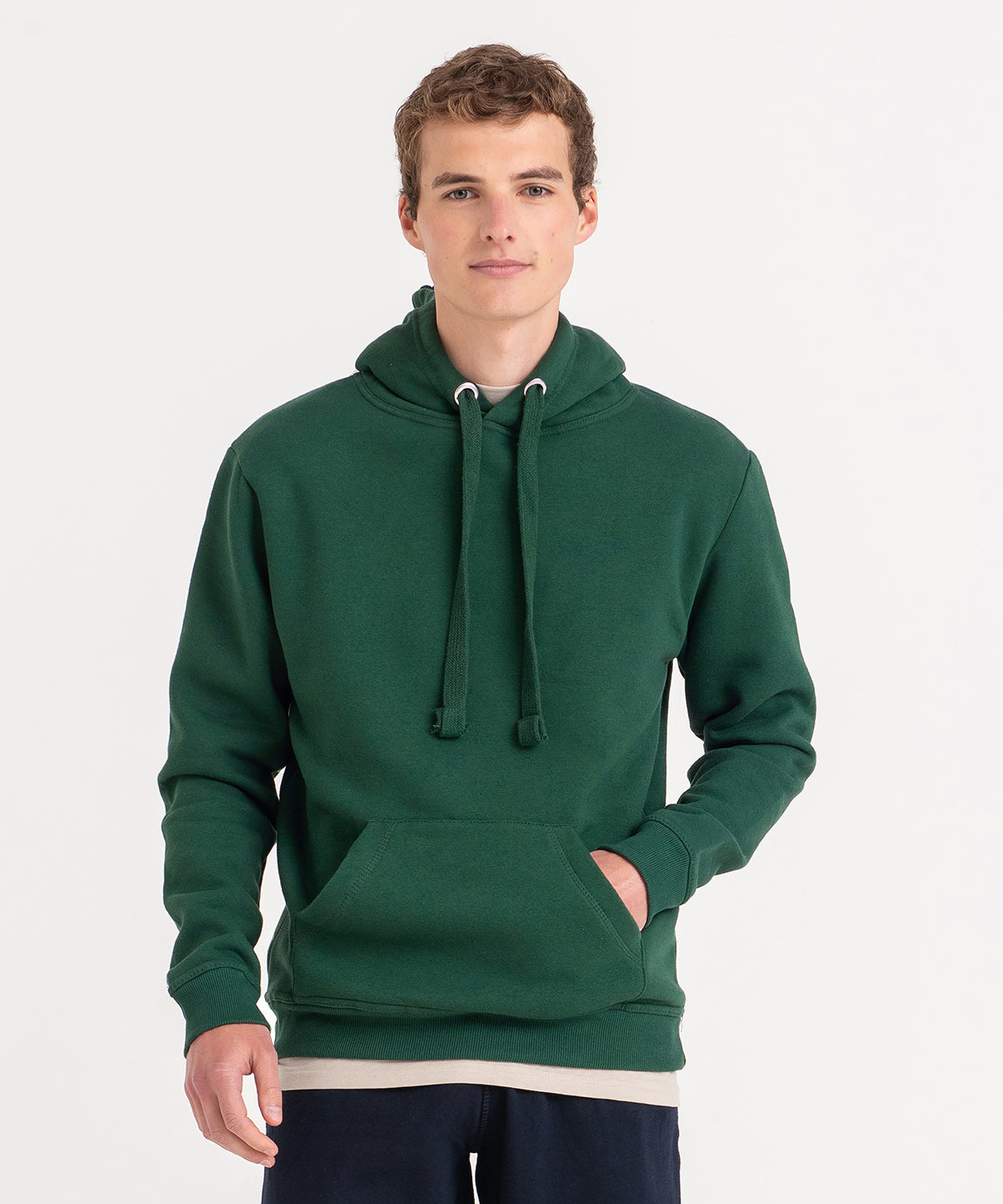 Heavyweight hoodie - Classic durable pullover with ribbed cuffs, kangaroo pocket