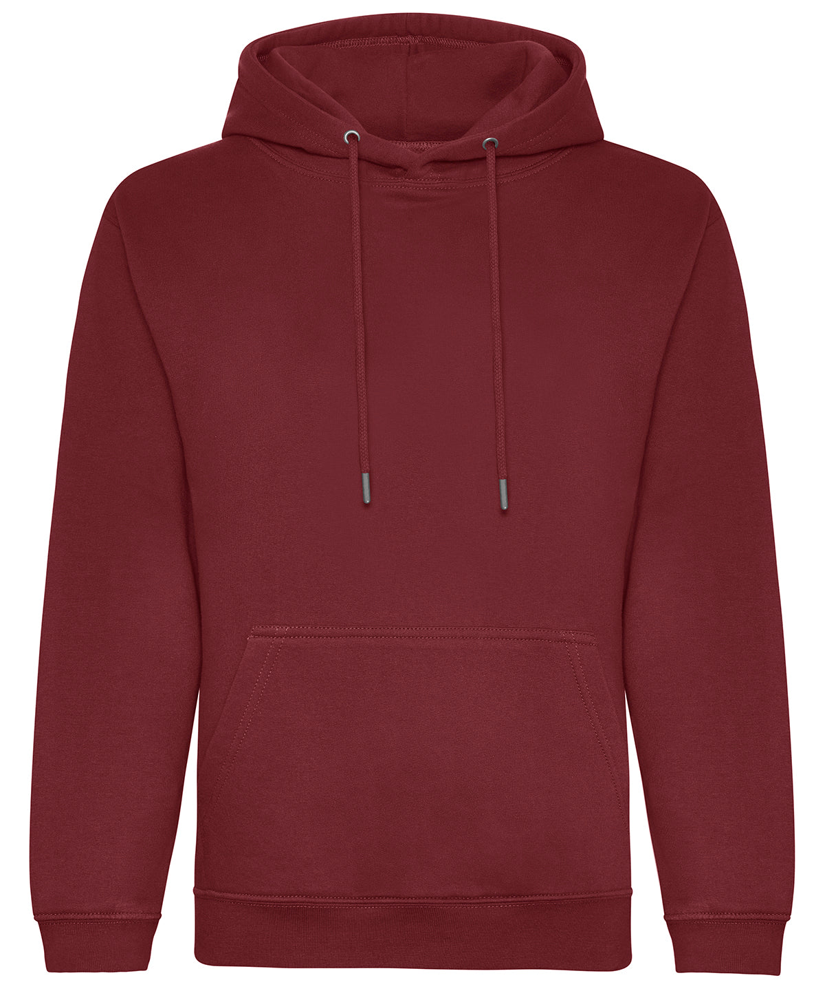 Organic hoodie - M - Burgundy
