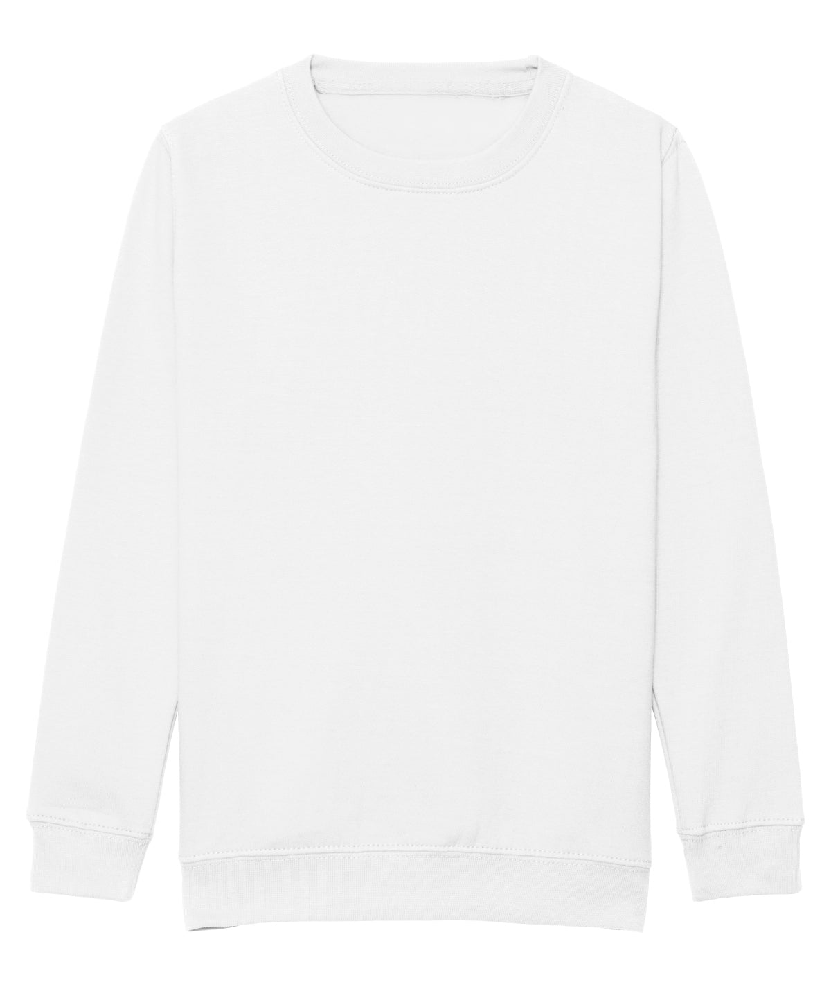 Kids AWDis sweatshirt - 12/13 Years - Arctic White