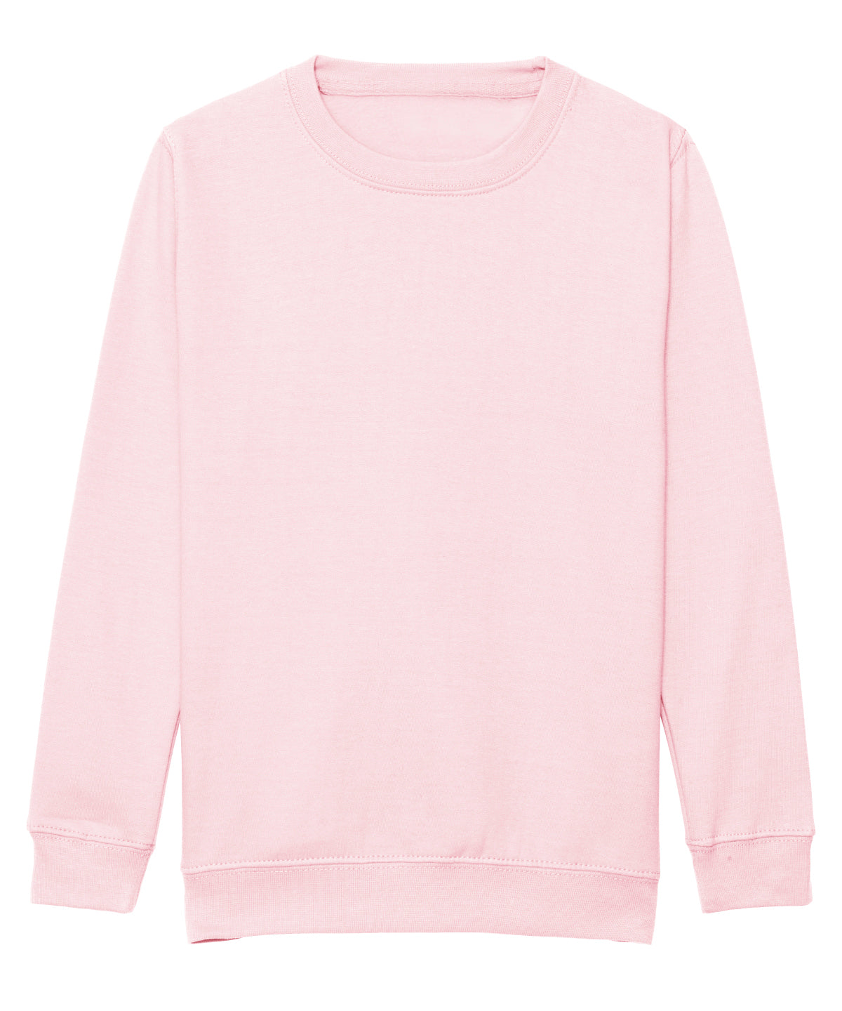 Kids AWDis sweatshirt - 5/6 Years - Baby Pink