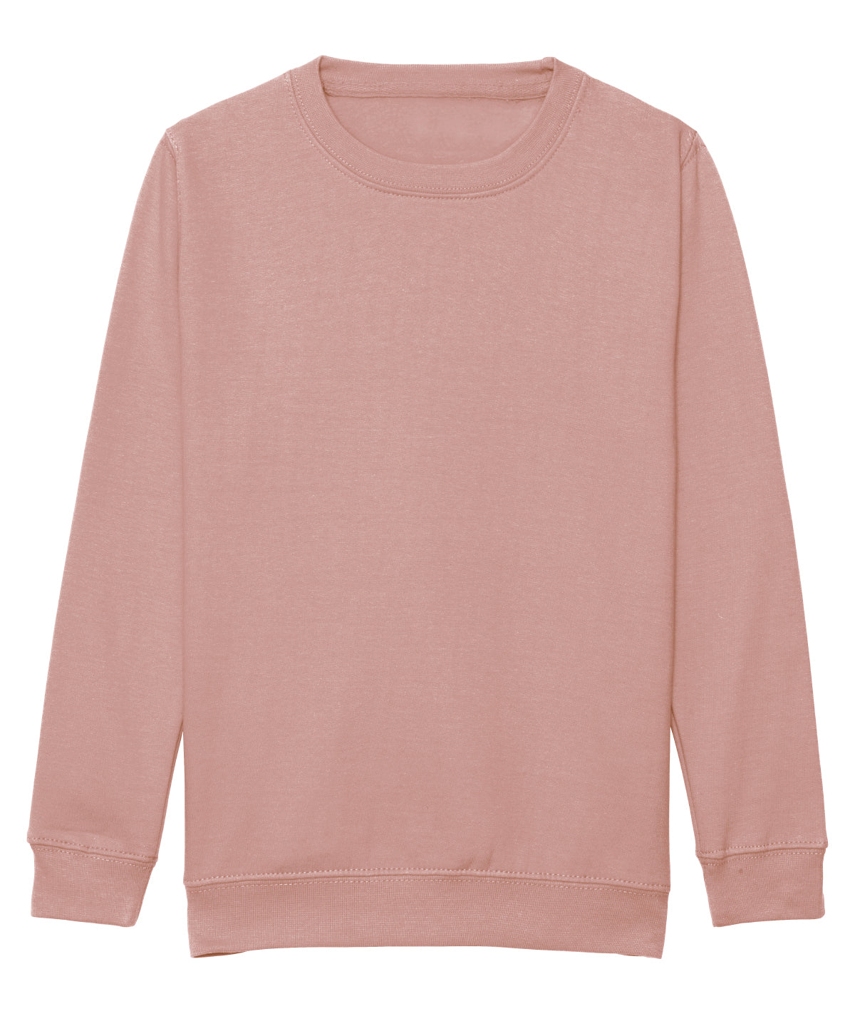 Kids AWDis sweatshirt - 1/2 Years - Dusty Pink