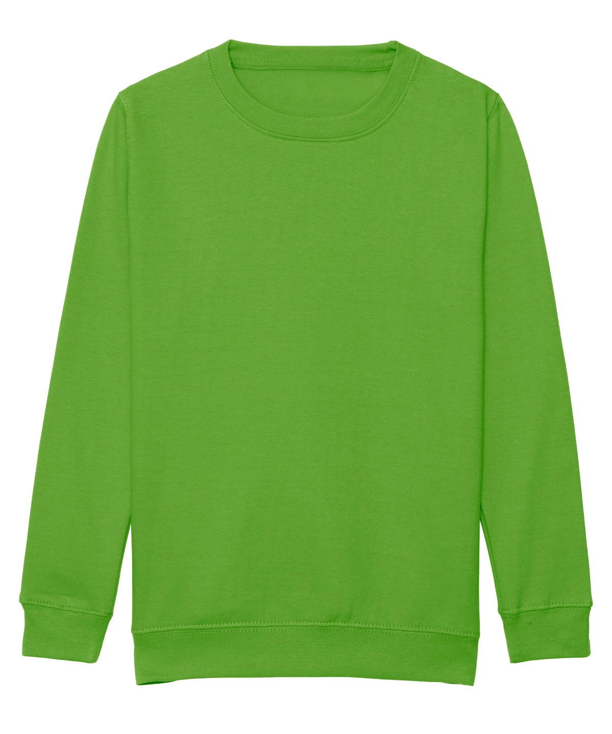 Kids AWDis sweatshirt - 9/11 Years - Lime Green