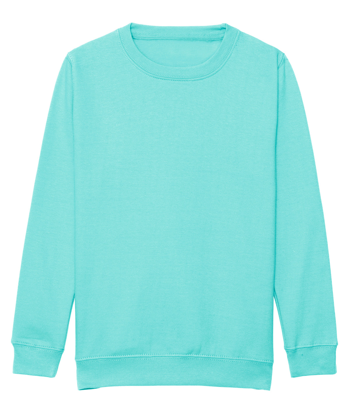 Kids AWDis sweatshirt - 7/8 Years - Peppermint