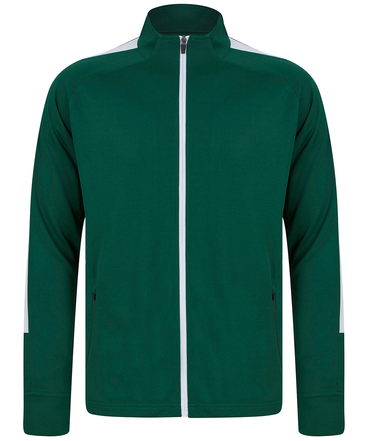 Kids knitted tracksuit top - 11/12 Years - Bottle/White