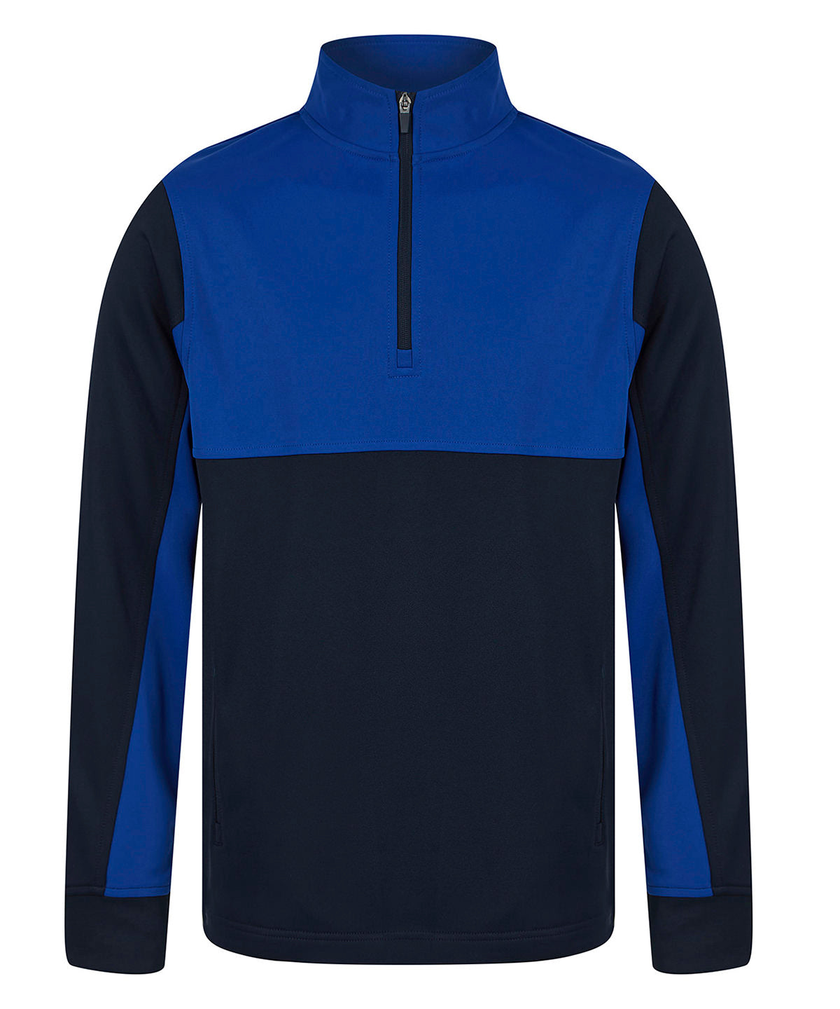 Kids ¼-tracksuit top - Classic Youth Sports Pullover with Quarter Zip Neck