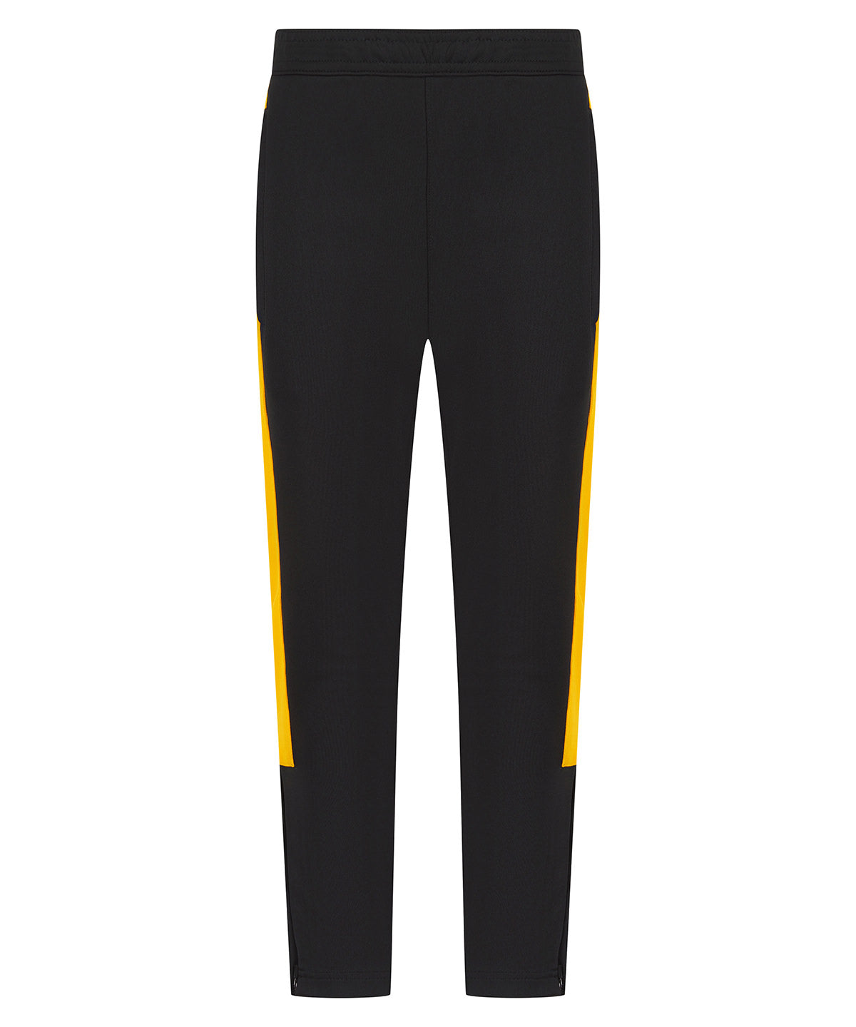 Knitted tracksuit pants - XL - Black/Gold*