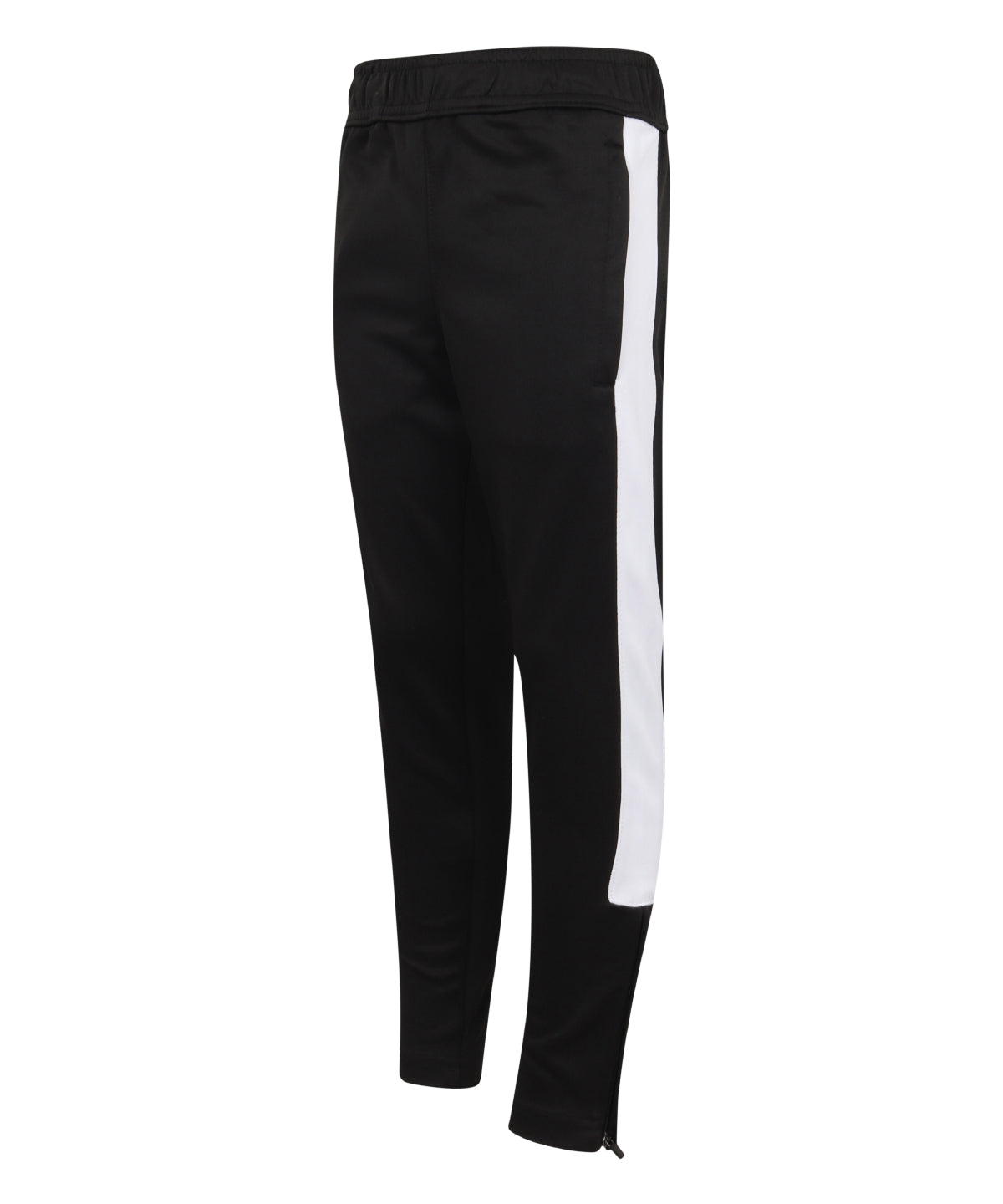 Kids knitted tracksuit pants - 11/12 Years - Black/White