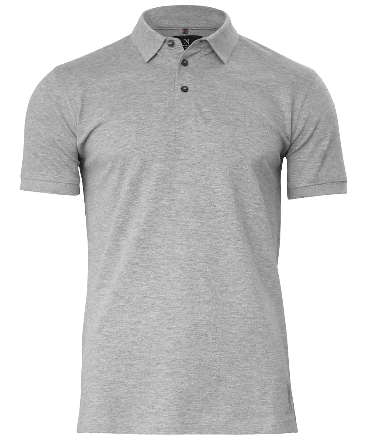 Harvard classic – stretch deluxe polo - 2XL - Grey Melange