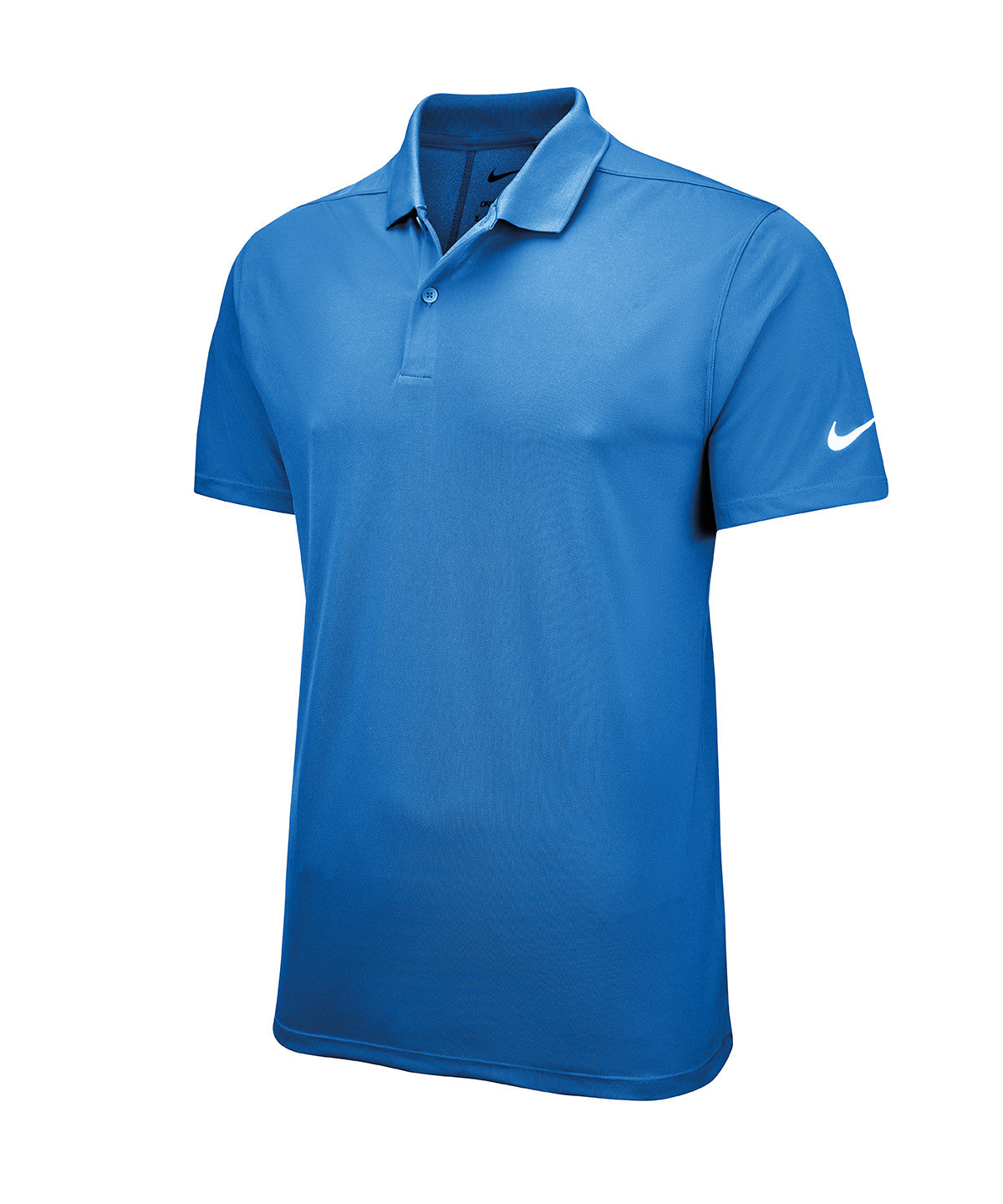 Nike Victory solid polo - M - Game Royal/White