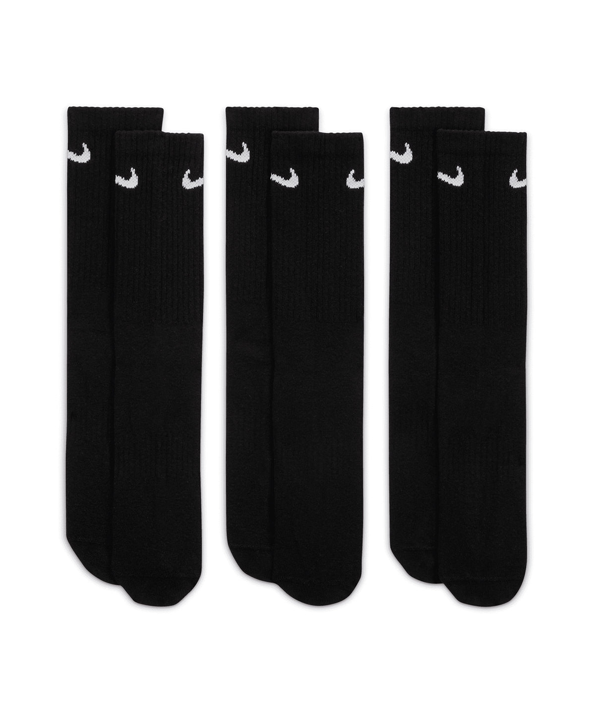 Nike everyday crew socks (3 pairs) - comfortable athletic crew socks for everyday wear