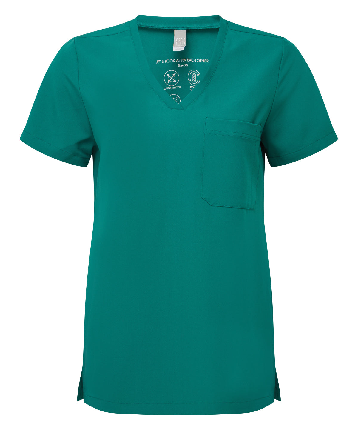 Women’s 'Limitless' Onna-stretch tunic - 4XL - Clean Green