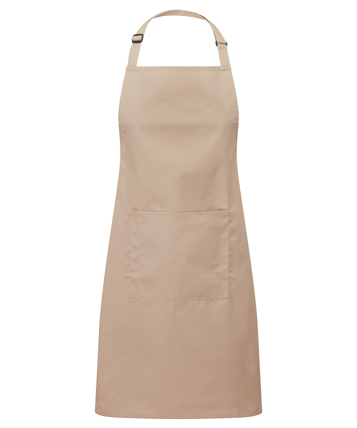 Colours bib apron with pocket - One size - Durable cotton blend kitchen and catering apron
