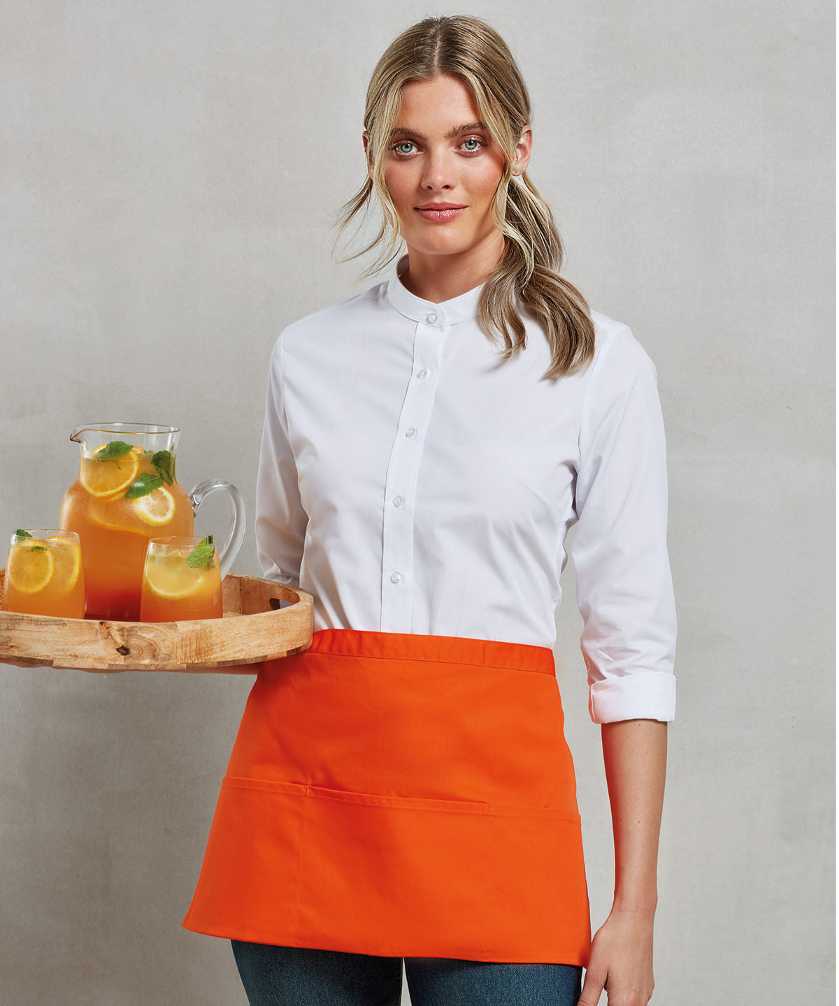 Colours 3-pocket apron - One size - Classic durable work apron with three pockets