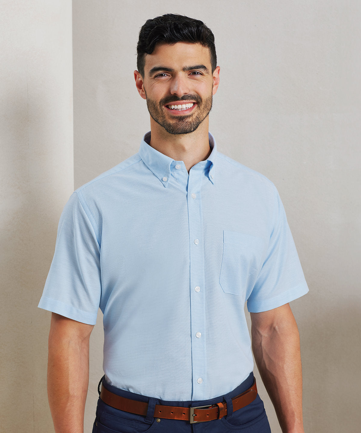 Signature Oxford short sleeve shirt — Multiple Sizes and Colors Available