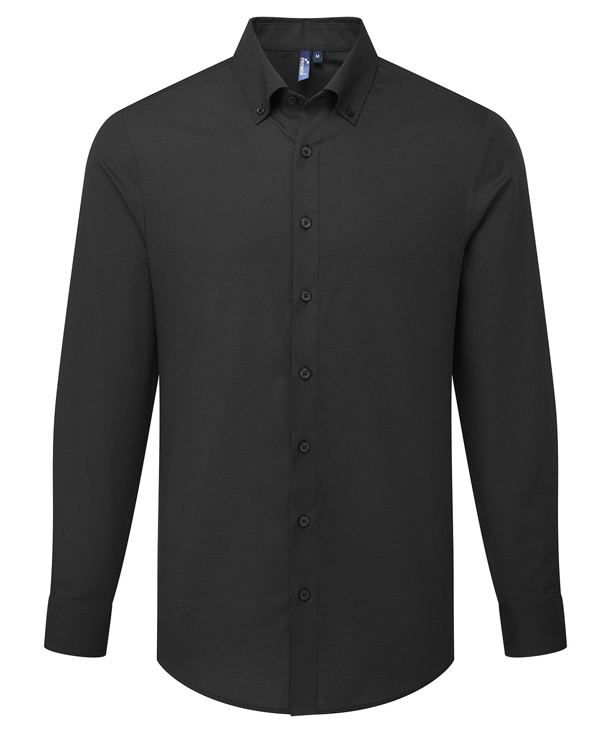 ‘Supreme’ Oxford long sleeve shirt - 3XL - Black