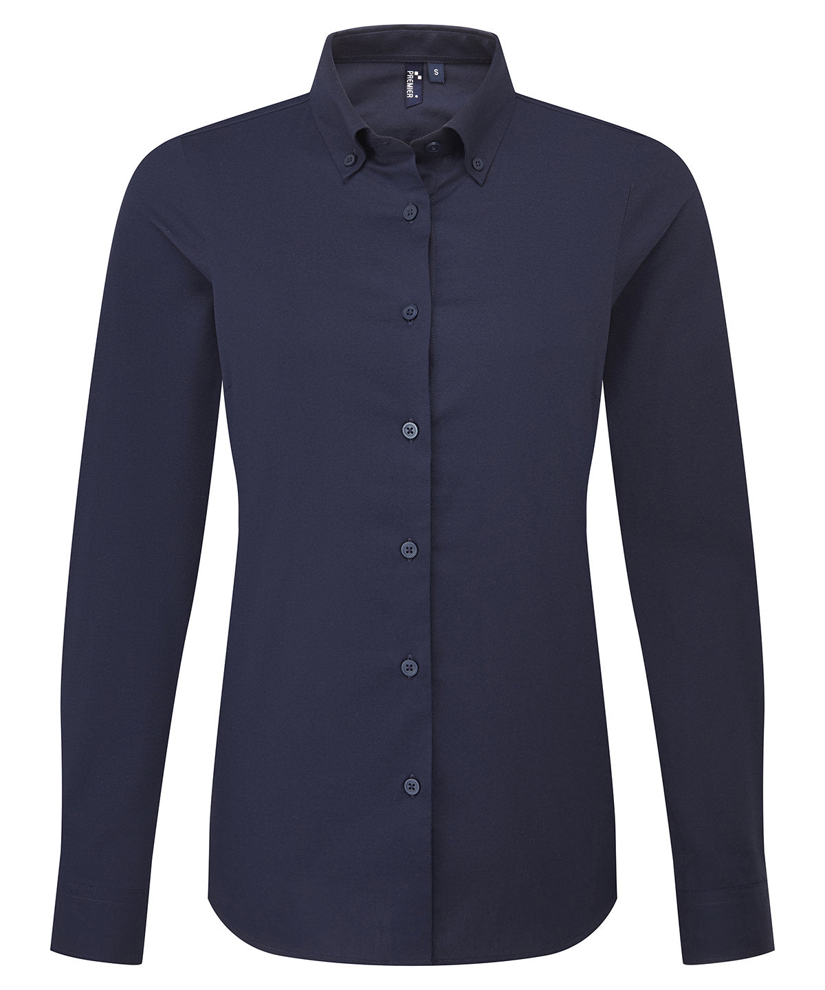 Women’s ‘Supreme’ Oxford long sleeve shirt - 2XL - Navy