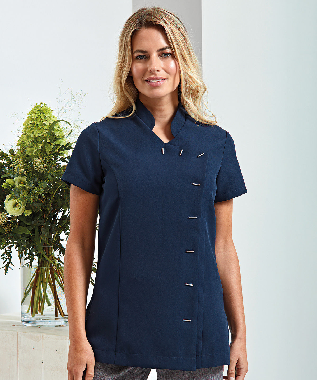 Orchid Beauty and Spa Tunic for Women - Stylish and Comfortable Professional Wear