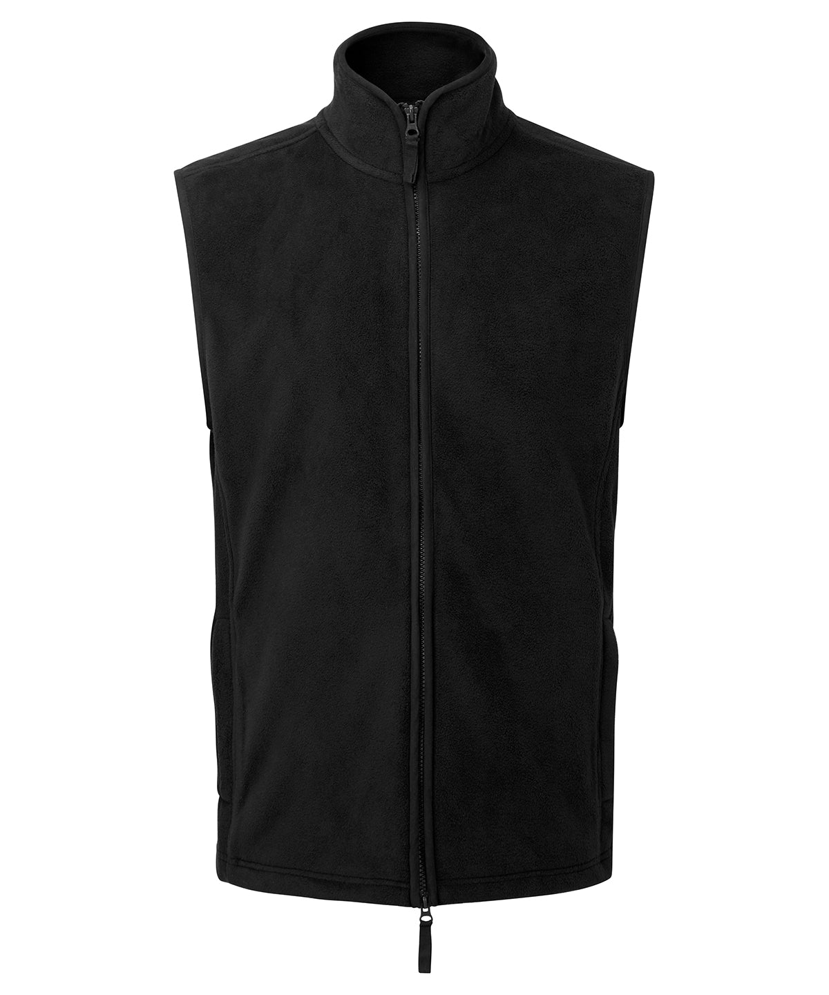 Artisan fleece gilet with contrast detailing in classic and rich tones