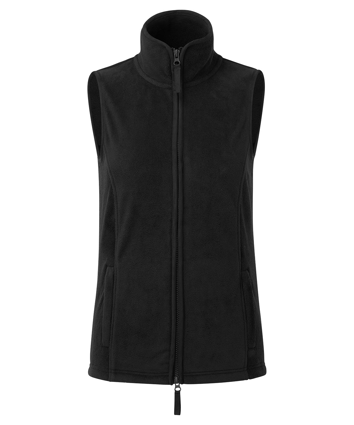 Women’s Artisan Fleece Gilet with Classic Two-Tone Design and Cozy Warmth