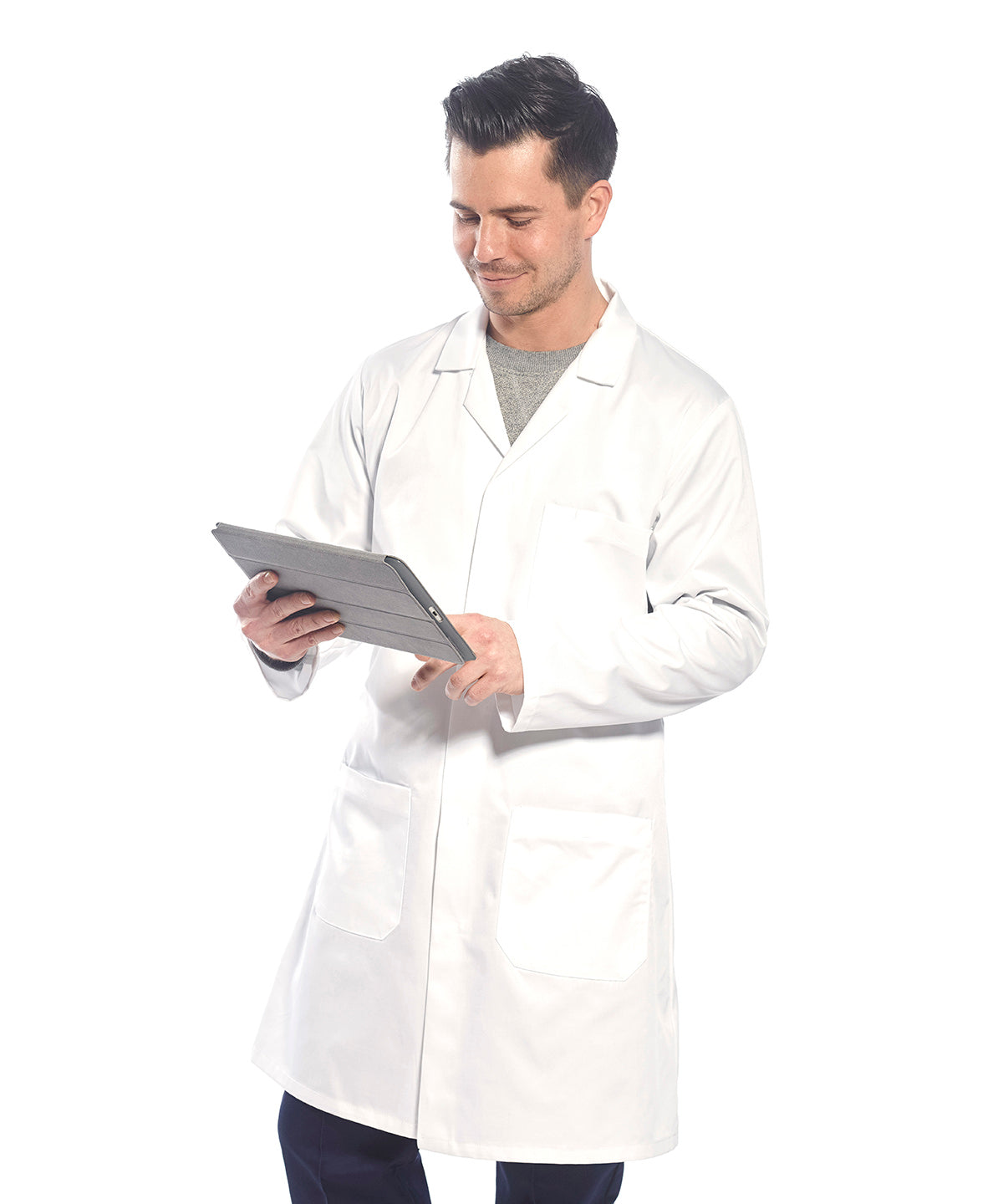Lab coat (2852) in multiple sizes and colors for professional use