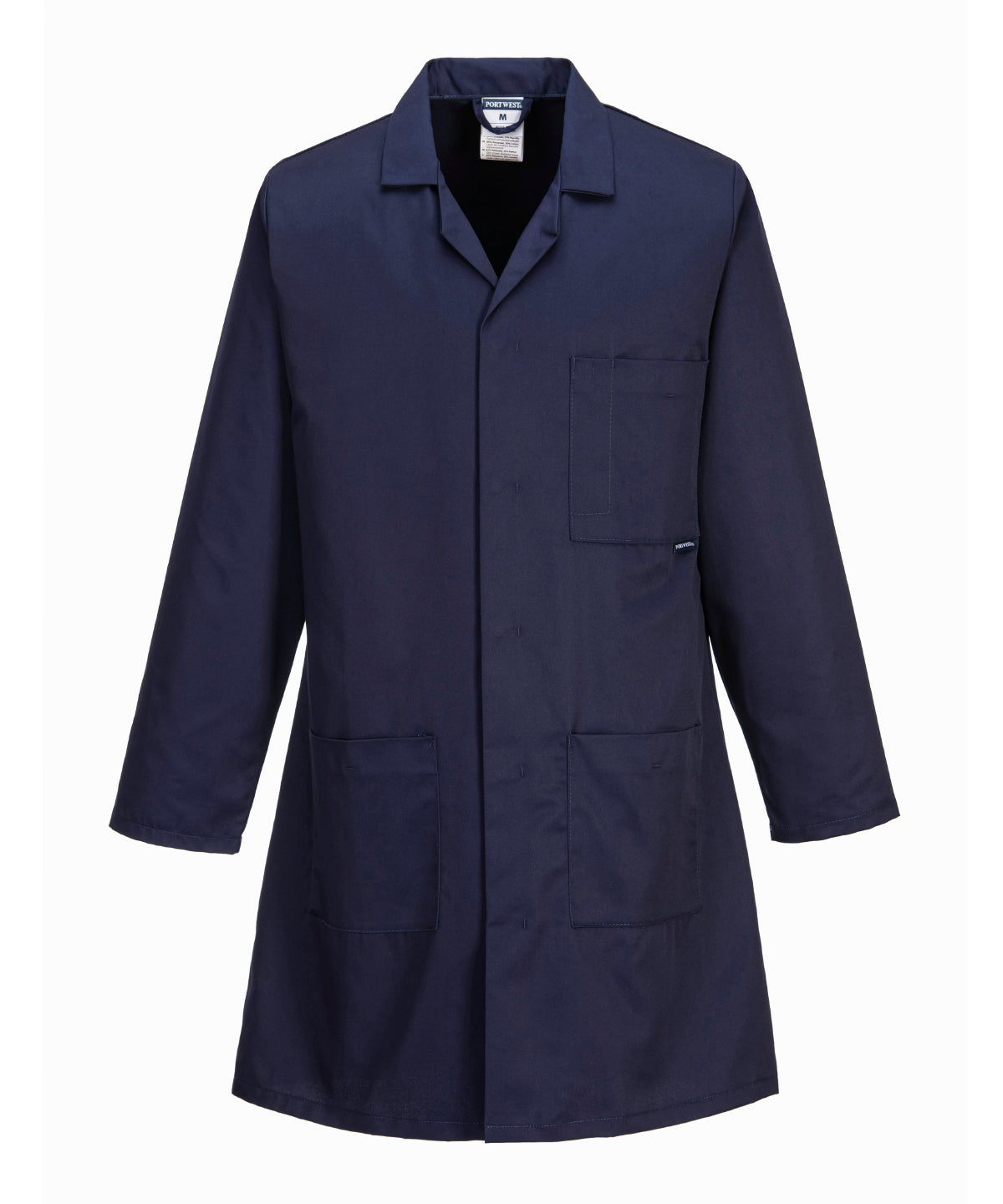 Lab coat (2852) in multiple sizes and colors for professional use