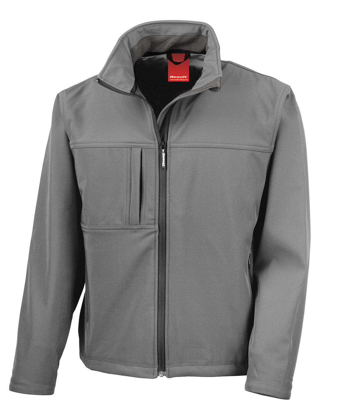 Classic softshell jacket available in multiple sizes and colors for versatile outdoor wear